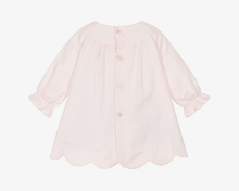 Load image into Gallery viewer, PAZ RODRIGUEZ Baby Girls Pink Dress Set with Scalloped Hem €125.35
