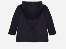 Load image into Gallery viewer, PATACHOU Blue Navy Muflon Coat
