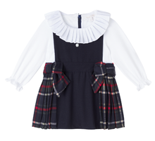 Load image into Gallery viewer, PATACHOU Baby tartan cotton-blend dress
