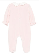 Load image into Gallery viewer, PATACHOU Pink Velvet Babygrow

