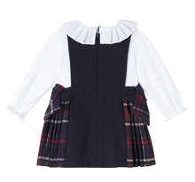 Load image into Gallery viewer, PATACHOU Baby tartan cotton-blend dress
