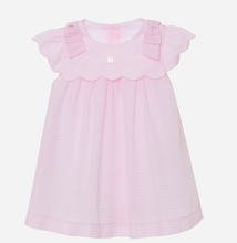 Load image into Gallery viewer, PATACHOU Pink textured cotton dress
