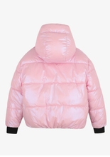 Load image into Gallery viewer, KARL LAGERFELD reversible hooded down jacket
