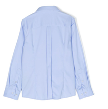 Load image into Gallery viewer, TRUSSARDI JUNIOR logo-embroidered button-down shirt
