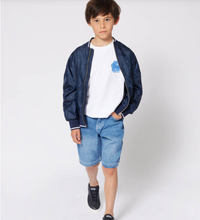 Load image into Gallery viewer, HUGO BOSS Boys White Cotton Monogram T-Shirt
