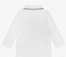 Load image into Gallery viewer, HUGO BOSS Baby Boys White Cotton Polo Shirt
