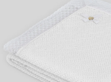 Load image into Gallery viewer, PAZ RODRGUEZ White Knit Shawl
