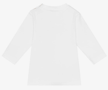 Load image into Gallery viewer, HUGO BOSS Baby Boys White Cotton Jersey Top
