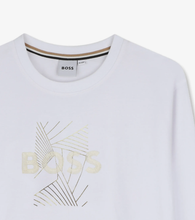 Load image into Gallery viewer, BOSS Logo-embroidered girls long-sleeve T-shirt
