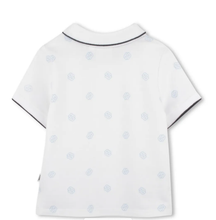 Load image into Gallery viewer, HUGO BOSS monogram-print polo shirt
