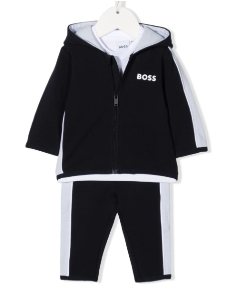 HUGO BOSS logo-print tracksuit set