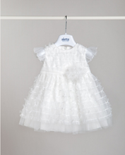 Load image into Gallery viewer, Aletta Ivory Dress in Tulle and Bows
