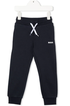 Load image into Gallery viewer, HUGO BOSS logo-print track pants
