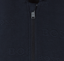 Load image into Gallery viewer, HUGO BOSS Boys Navy Blue Logo Tracksuit
