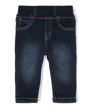 Load image into Gallery viewer, HUGO BOSS Logo-print straight-leg jeans
