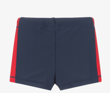 Load image into Gallery viewer, HUGO BOSS Boys Navy Blue Swim Shorts
