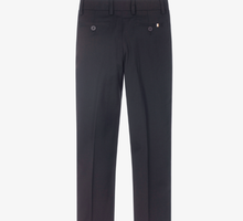 Load image into Gallery viewer, HUGO BOSS Boys Blue Wool Trousers
