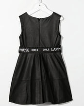 Load image into Gallery viewer, LAPIN HOUSE Leather Look A-Line Midi Dress
