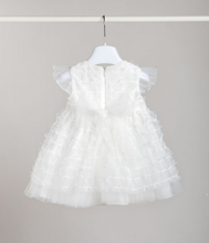 Load image into Gallery viewer, Aletta Ivory Dress in Tulle and Bows
