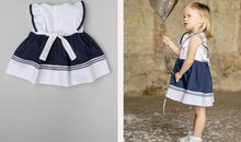 Load image into Gallery viewer, ALETTA marine style dress
