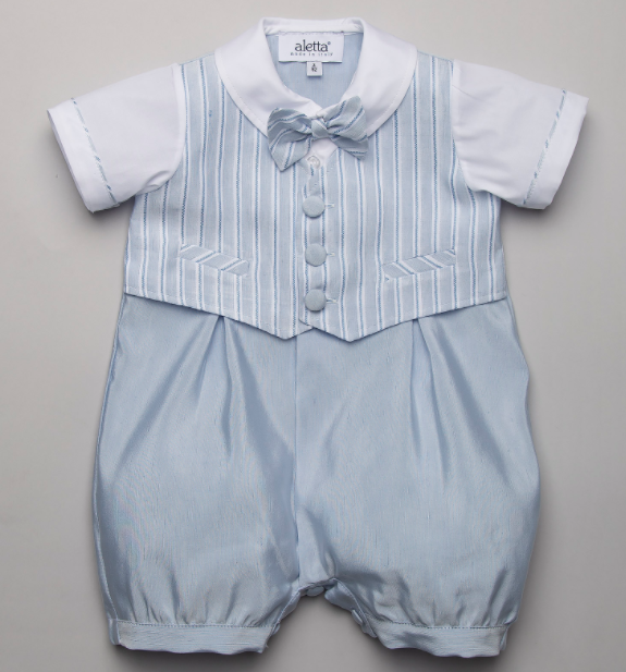 ALETTA Baby Boy Elegant Romper