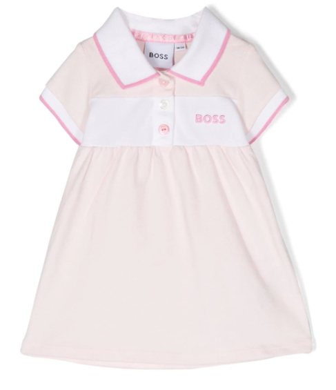 HUGO BOSS baby girl short-sleeved Polo dress