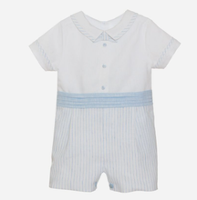 Load image into Gallery viewer, PATACHOU stripes linen romper
