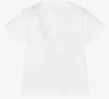 Load image into Gallery viewer, HUGO BOSS White Cotton Logo T-Shirt
