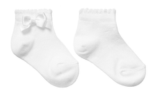 Load image into Gallery viewer, STORY LORIS baby socks with small bow
