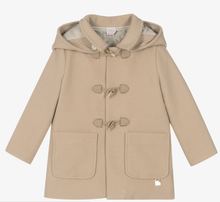 Load image into Gallery viewer, PAZ RODRIGUEZ Boys Beige Duffle Coat
