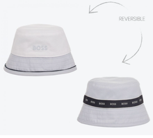 Load image into Gallery viewer, HUGO BOSS Pale Blue Reversible Hat
