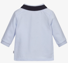 Load image into Gallery viewer, HUGO BOSS BABY PALE BLUE POLOSHIRT
