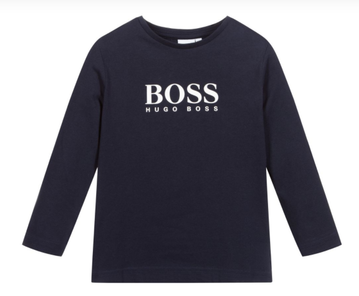 HUGO BOSS logo print tshirt