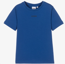 Load image into Gallery viewer, HUGO BOSS Boys Blue Logo T-Shirt
