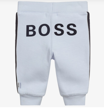 Load image into Gallery viewer, HUGO BOSS PALE BLUE BABY TRACKSUIT
