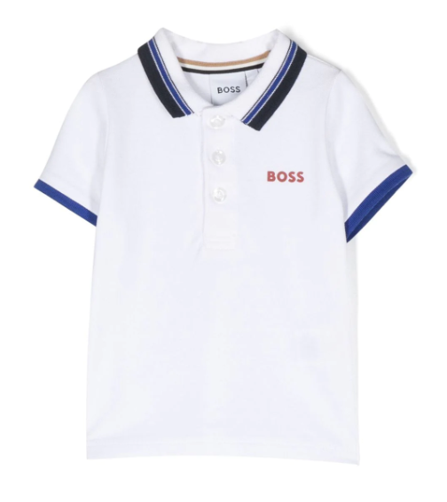 HUGO BOSS logo-print polo-shirt