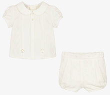 Load image into Gallery viewer, PAZ RODRIGUEZ Baby Boys Ivory Buster Suit
