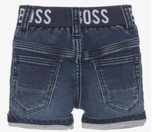 Load image into Gallery viewer, HUGO BOSS denim baby shorts
