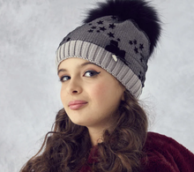 Load image into Gallery viewer, IL TRENINO Girl Pompom Hat
