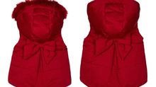 Load image into Gallery viewer, LAPIN HOUSE Girl red Hooded Waistcoat
