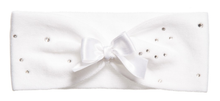 Load image into Gallery viewer, STORY LORIS baby headband with diamante and satin bow
