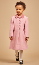 Load image into Gallery viewer, ANCAR Girls Pink Wool Coat
