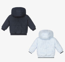 Load image into Gallery viewer, HUGO BOSS Blue Reversible Baby Jacket
