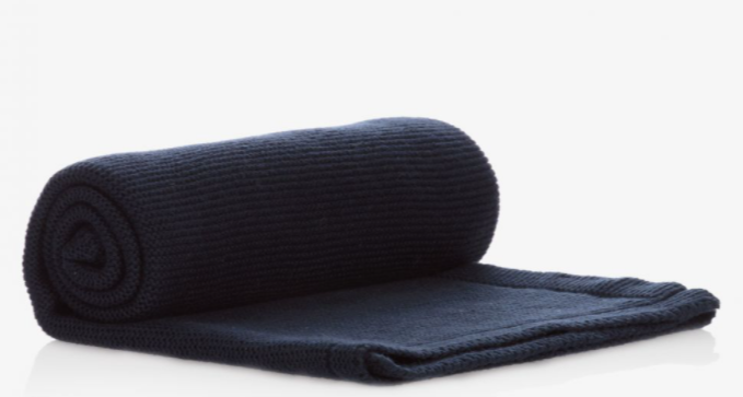 HUGO BOSS cashmere blend blanket