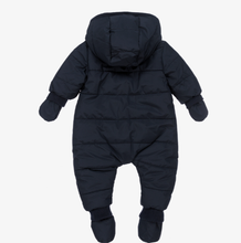 Load image into Gallery viewer, HUGO BOSS Baby Boys Blue Logo Snowsuit
