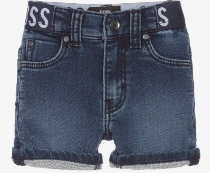 HUGO BOSS denim baby shorts