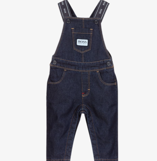 HUGO BOSS BABY DENIM DUNGAREE