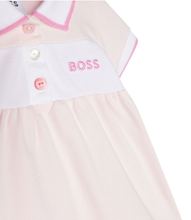 Load image into Gallery viewer, HUGO BOSS baby girl short-sleeved Polo dress
