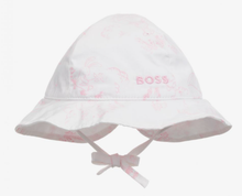 Load image into Gallery viewer, HUGO BOSS baby girl sun hat
