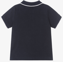 Load image into Gallery viewer, HUGO BOSS Baby Boys Navy Blue Cotton Polo Shirt
